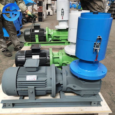 200-300kg / H الخشب بيليه آلة 7.5kw المحرك