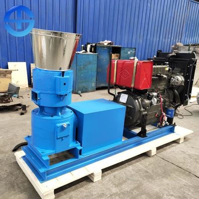 قالب مسطح 300 مم ديزل الكتلة الحيوية بيليه 600-800 كغ / ساعة