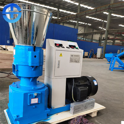 مرحلة واحدة كهربائية صغيرة 100 كجم / ساعة بيليه آلة تغذية الدجاج