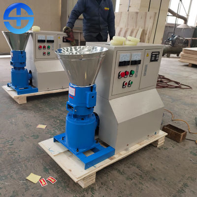 ارتفاع انتاج 800 كجم / ساعة 1300 * 560 * 1100 مم آلة بيليه الكتلة الحيوية