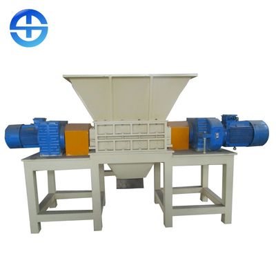 2-3 طن / ساعة قوة تمزيق قوية مزدوجة العمود التقطيع للأسلاك النحاسية