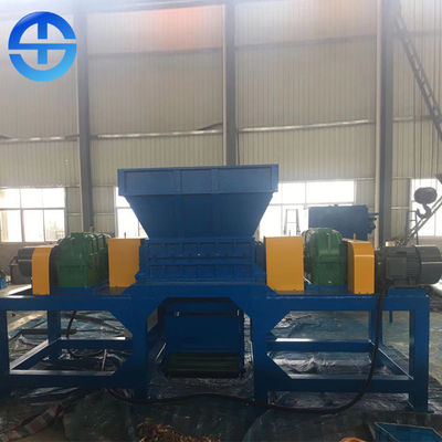 عزم الدوران العالي 4000 كجم / ساعة 5000 كجم / ساعة تقطيع العمود المزدوج