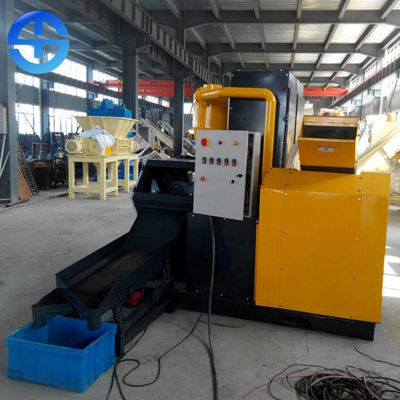 380 V خردة معدات معالجة المعادن خردة الأسلاك النحاسية المحبب 99.9 ٪ النحاس الطهارة