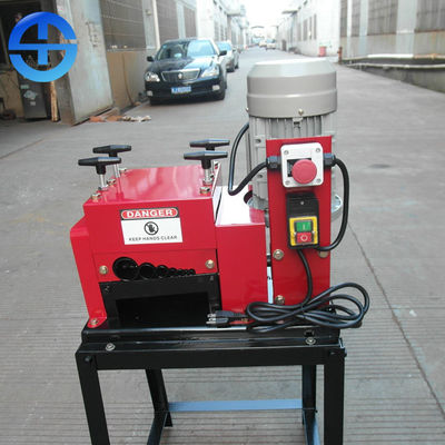 110V التلقائي آلة تجريد الأسلاك النحاسية 2mm-42mm الأسلاك