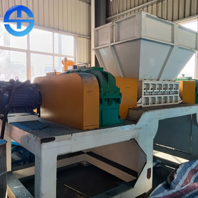 2 * 22kw قوة 2-3 طن / ساعة ذكي تقطيع المعادن الخردة اثنين من رمح