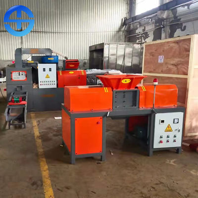 ماكينة تقطيع بعمود مزدوج 700 كجم / ساعة 800 كجم / ساعة بسرعة 50 لفة / دقيقة