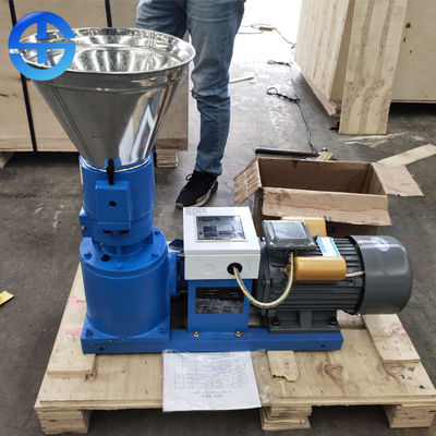 90-120 كجم / ساعة آلة بيليه الكتلة الحيوية 4 مم حجم بيليه