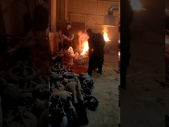 فرن صهر الألومنيوم والنحاس والذهب